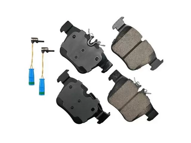 Rear Brake Pad Set - Compatible with 2016 - 2021 Mercedes-Benz GLC300 2017 2018 2019 2020