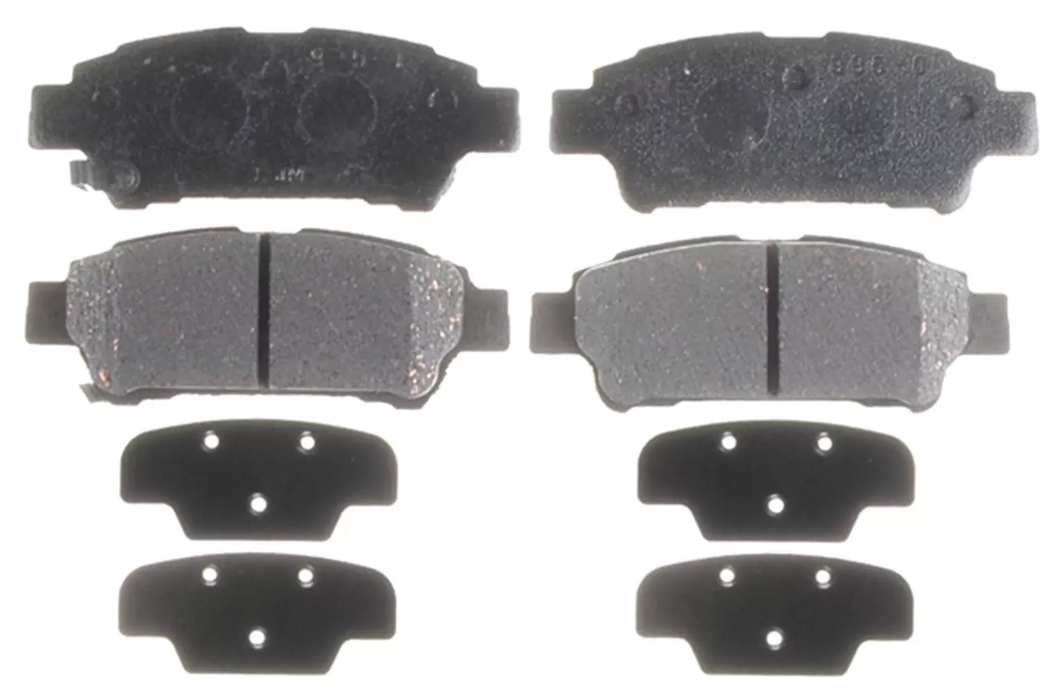 ACDelco Gold Ceramic Brake Pad Set Fits select: 2004-2010 TOYOTA SIENNA