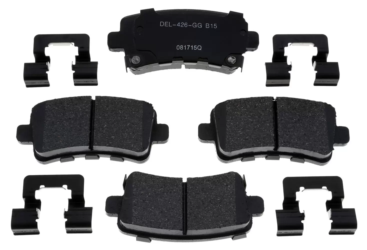 ACDelco Gold Ceramic Brake Pad Set. w/ Hardware Fits select: 2013-2015 CHEVROLET MALIBU. 2016 CHEVROLET MALIBU LIMITED