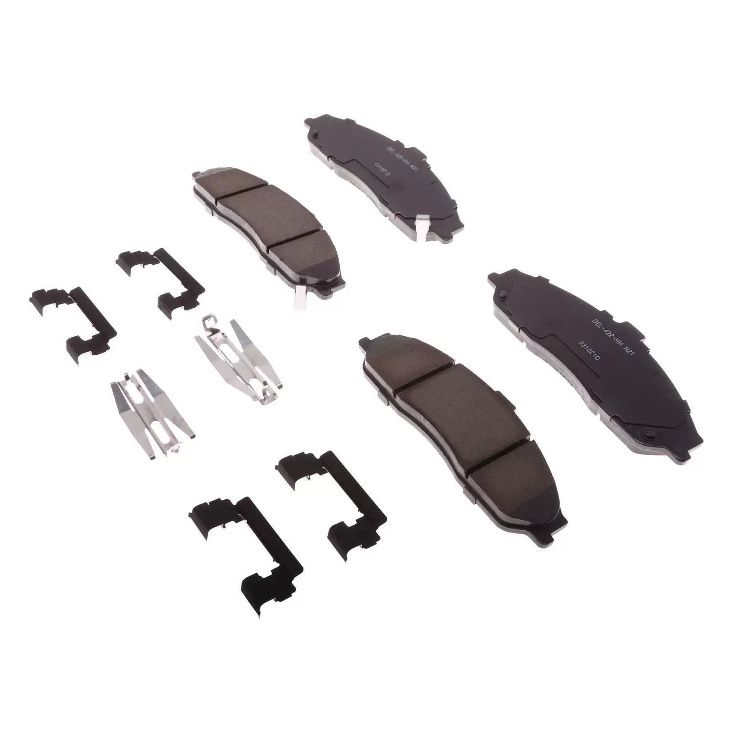 ACDelco Gold Performance Ceramic Brake Pad Set. w/ Hardware Fits select: 1997-2004.2005-2008 CHEVROLET CORVETTE