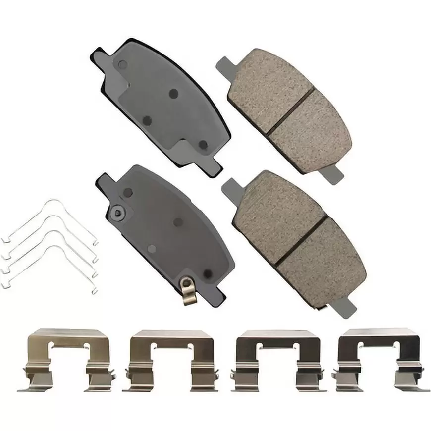 Akebono ACT2019 Pro Act Ultra Premium Ceramic Disc Brake Pad Kit