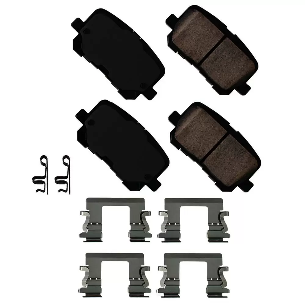 Akebono PERFORMANCE Ult-Premium Brake Pad Set. Ceramic Fits select: 2014-2023 DODGE CHARGER