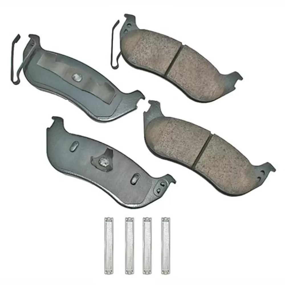 Akebono PRO-ACT Ultra-Premium Brake Pad Set. Ceramic