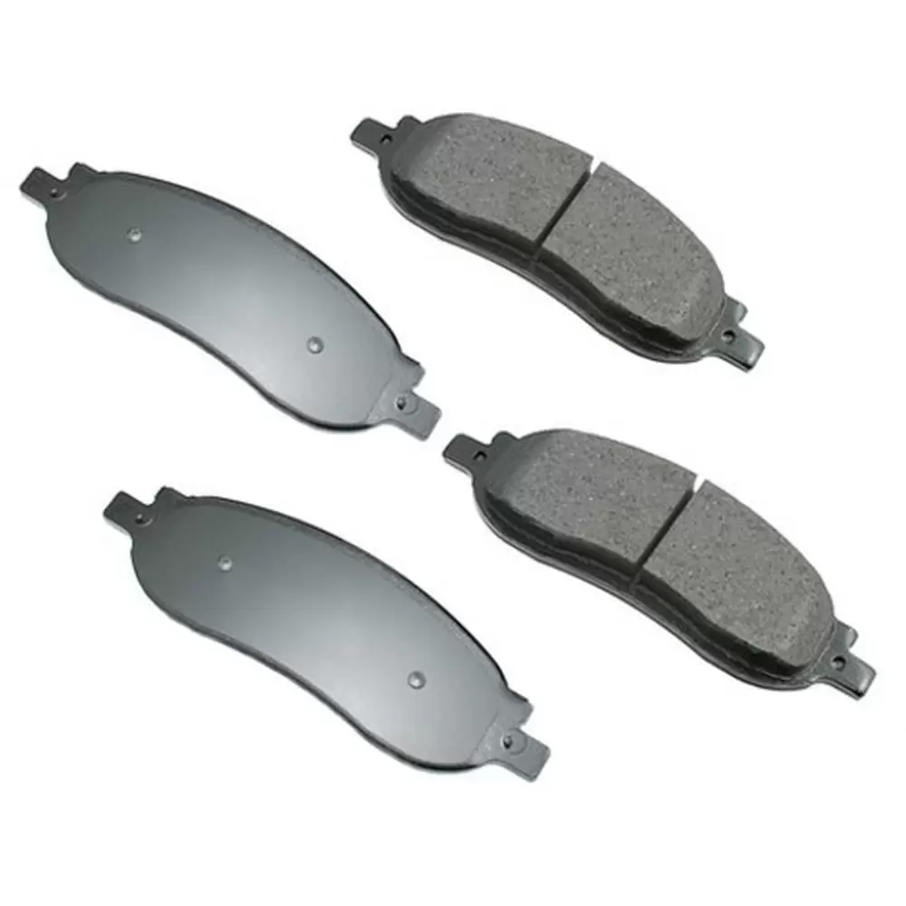 Akebono PRO-ACT Ultra-Premium Brake Pad Set. Ceramic