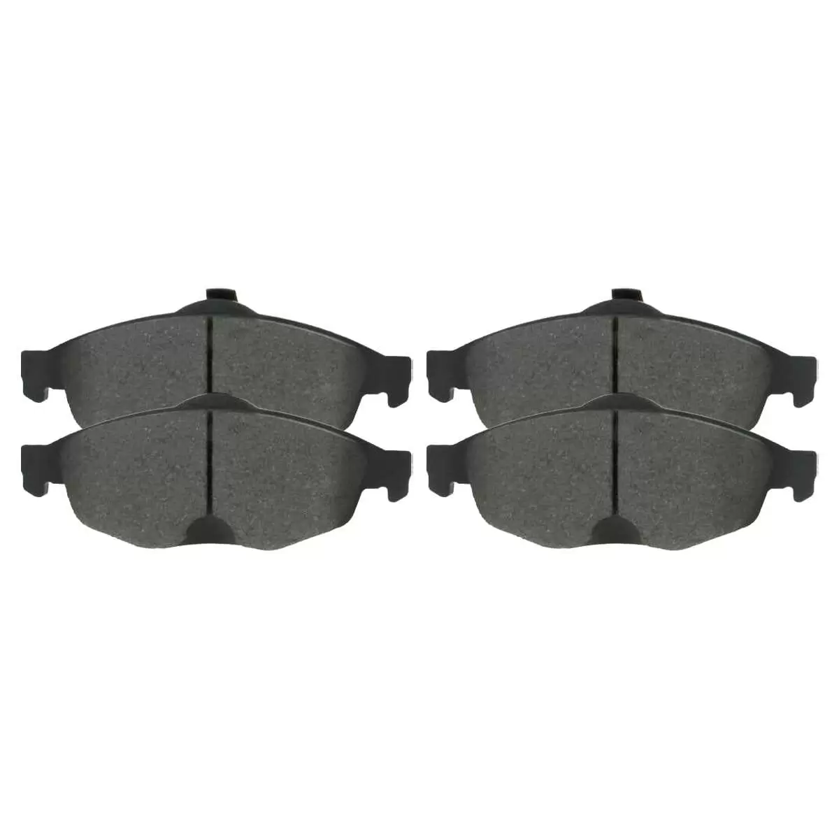 AutoShack Front Ceramic Brake Pad Kit Driver and Passenger Side Replacement for 2001 2002 2003 2004 2005 2006 Chrysler Sebring 2001-2006 Dodge Stratus 2.4L 2.7L 3.0L V6 FWD