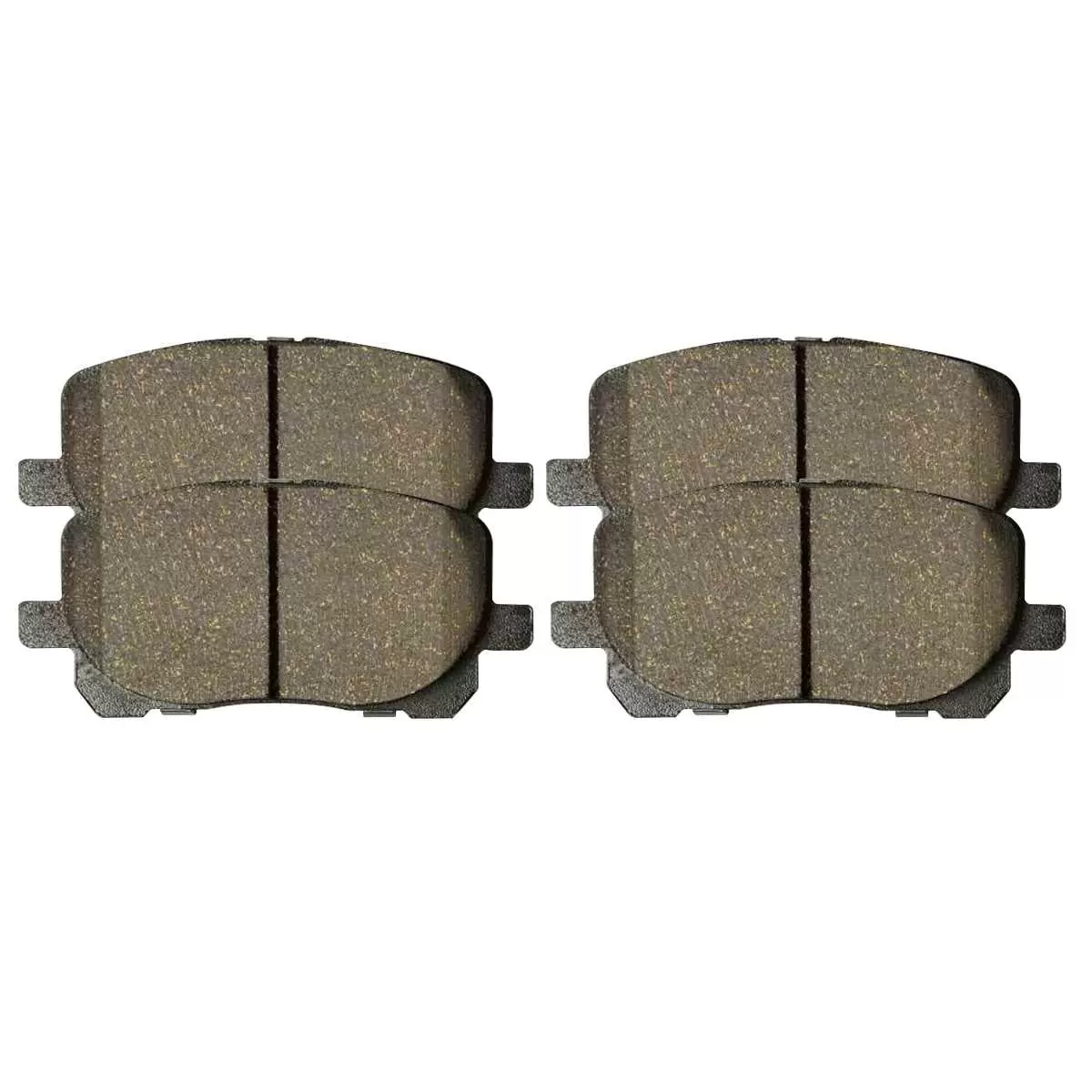 AutoShack Front Ceramic Brake Pad Kit Driver and Passenger Side Replacement for 2003 2004 2005 2006 2007 2008 Toyota Corolla Matrix 2003-2008 Pontiac Vibe 1.8L AWD FWD