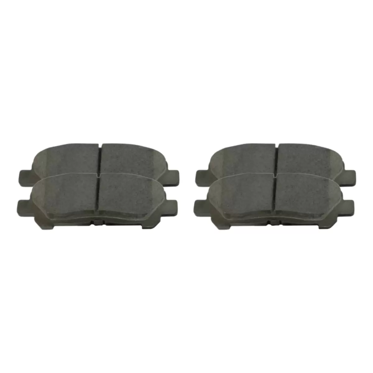 AutoShack Rear Performance Ceramic Brake Pad Kit Driver and Passenger Side Replacement for 2008 2009 2010 2011 2012 2013 2014 Toyota Highlander 2.7L 3.3L 3.5L V6 AWD FWD