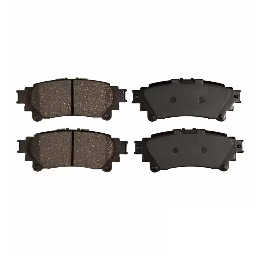 AutoShack Rear Performance Ceramic Brake Pad Kit Driver and Passenger Side Replacement for 2008-2012 Ford F-250 Super Duty F-350 Super Duty 2010-2012 F-450 Super Duty 6.7L 4 X 2 4 X 4 4WD RWD PCD1334