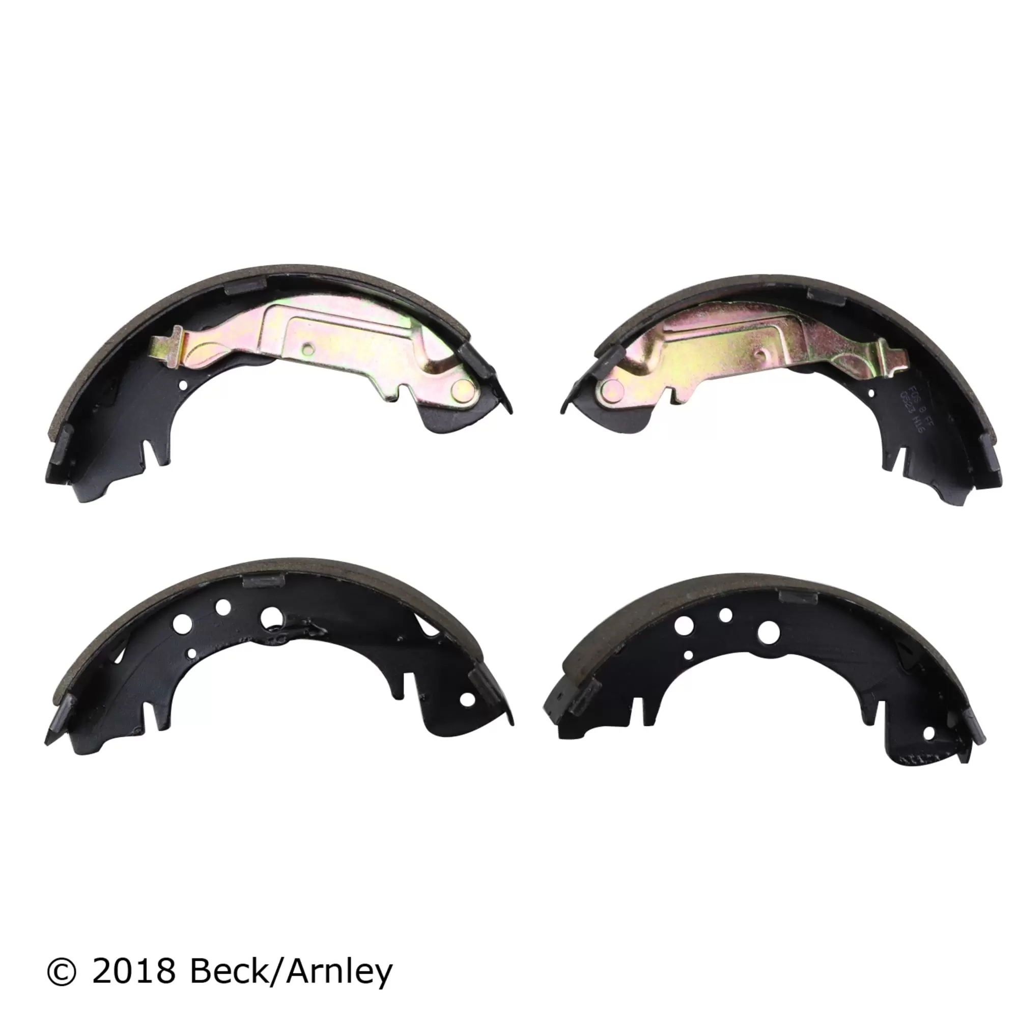 Beck Arnley 081-3169 New Brake Shoes