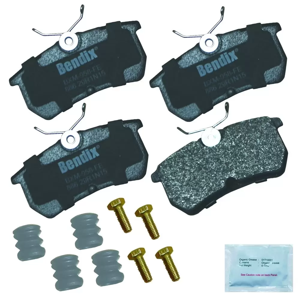 Bendix Brakes Disc Brake Pad Set Fits select: 2000-2007 FORD FOCUS. 2014 FORD FIESTA