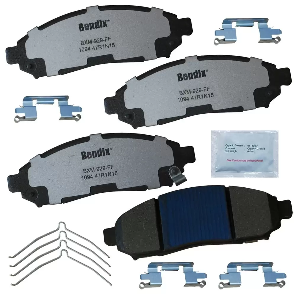 Bendix Brakes Disc Brake Pad Set Fits select: 2005-2014.2016-2019 NISSAN FRONTIER