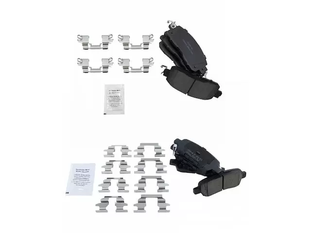 Brake Pad Set - Compatible with 2013 - 2019 Nissan Altima Sedan 2014 2015 2016 2017 2018