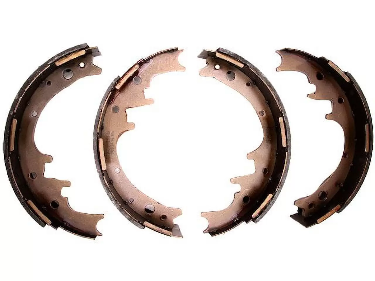 Brake Shoe Set - Compatible with 1969 - 1975 Plymouth Road Runner 1970 1971 1972 1973 1974