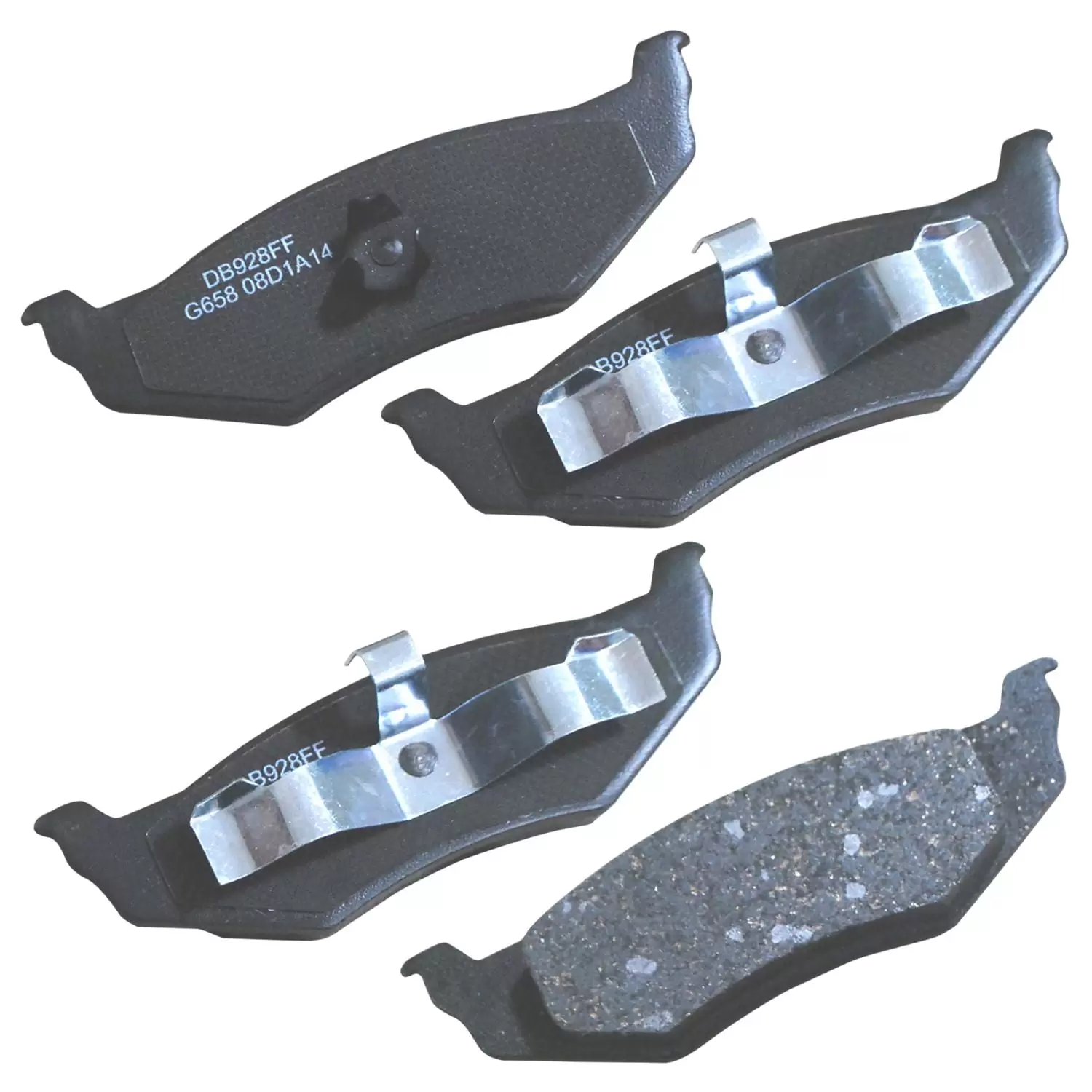 Carquest Premium Gold Ceramic Brake Pads - Rear (4-Pad Set) Fits select: 2000 CHRYSLER 300M. 1995-2004 CHRYSLER CONCORDE