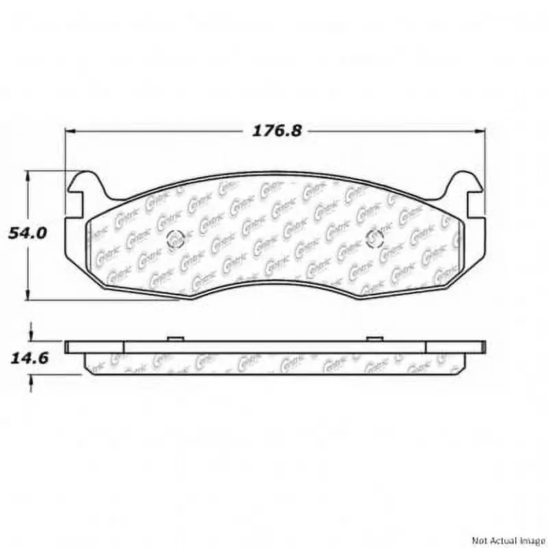 Centric Parts - Metallic Pads