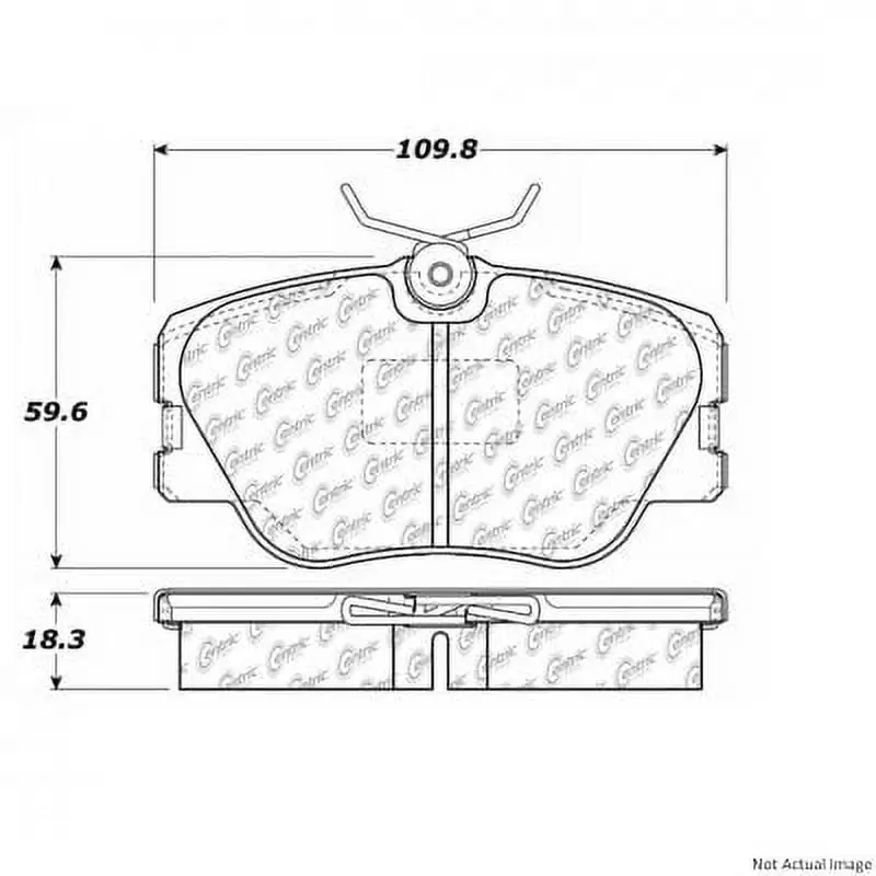 Centric Parts - Metallic Pads