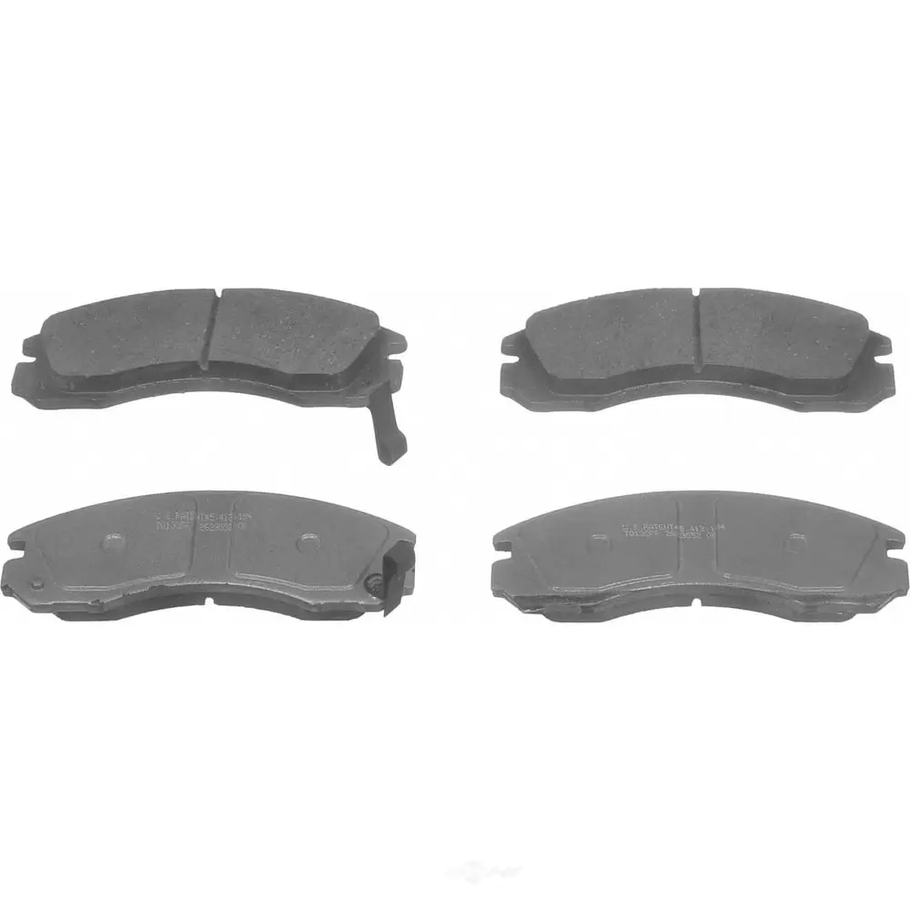 Disc Brake Pad Set Fits select: 1992-2004 MITSUBISHI MONTERO. 1993-2000 MITSUBISHI ECLIPSE