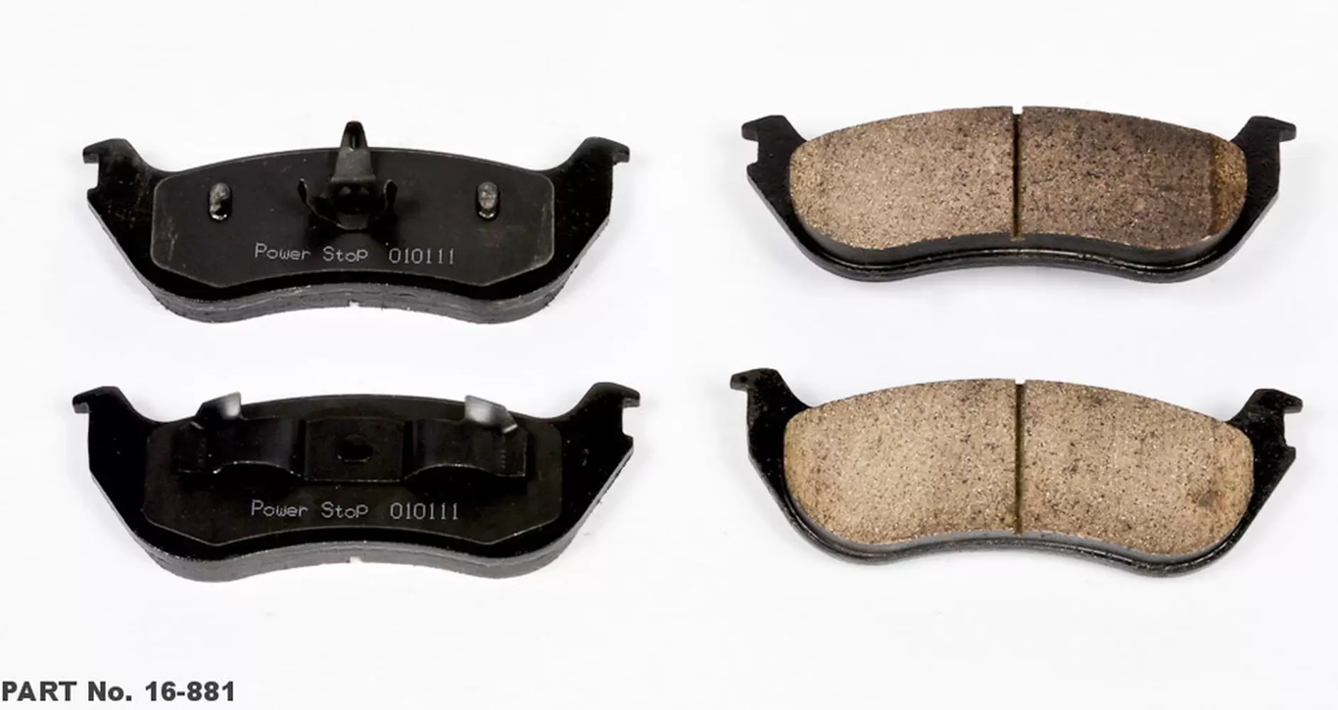 Disc Brake Pad Set Fits select: 2002-2005 FORD EXPLORER. 1996-2002 MERCURY GRAND MARQUIS