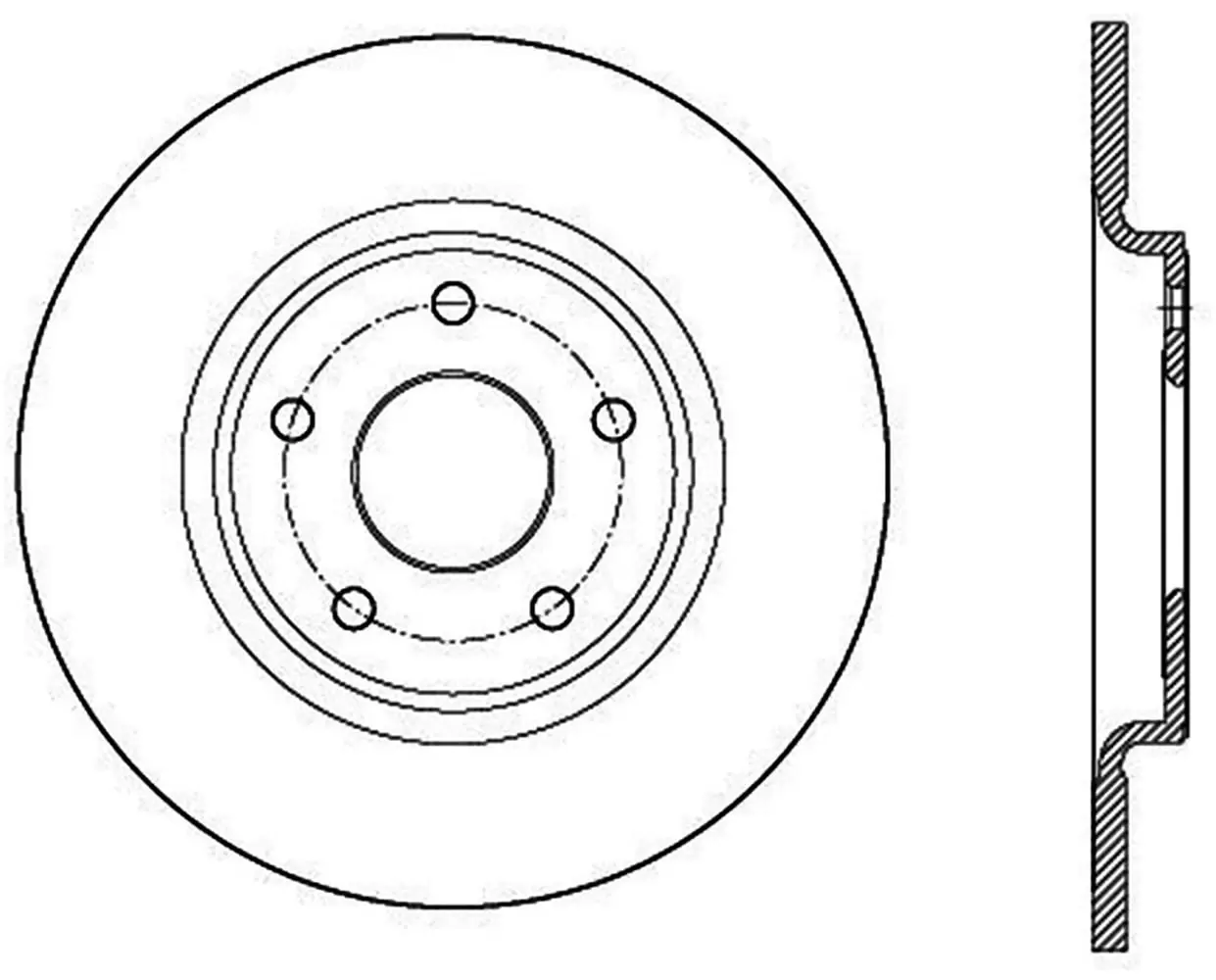 Disc Brake Rotor Fits select: 2012-2019 DODGE GRAND CARAVAN. 2012-2016 CHRYSLER TOWN & COUNTRY