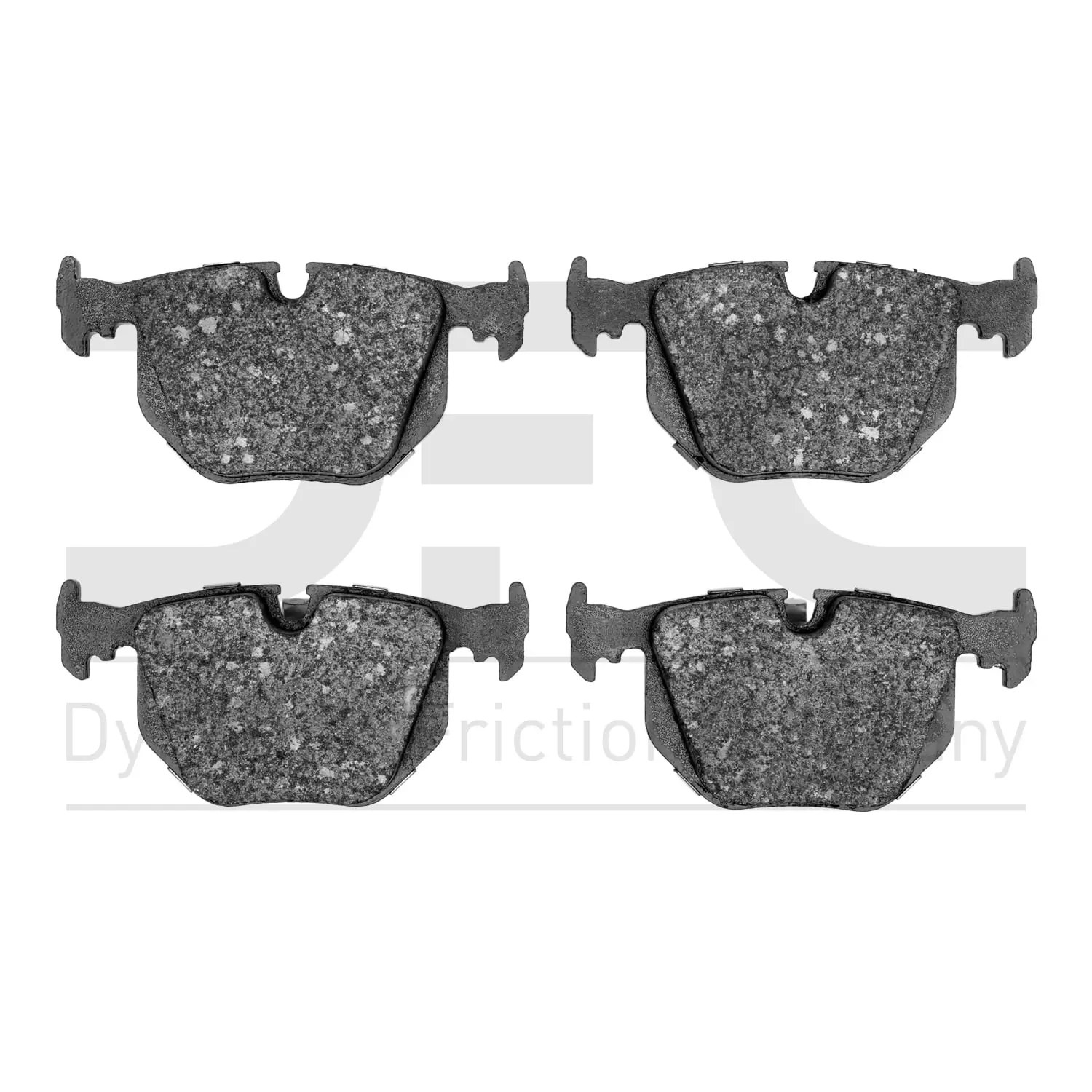 Dynamic Friction Company 5000 Euro Ceramic Brake Pads 1600-0683-00-Rear Set