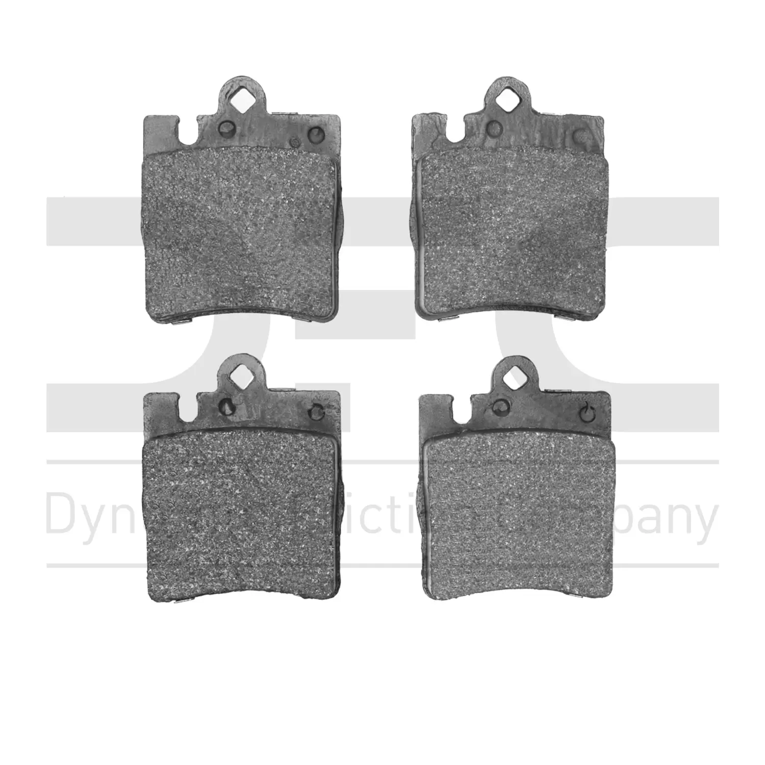 Dynamic Friction Company 5000 Euro Ceramic Brake Pads 1600-0876-00-Rear Set