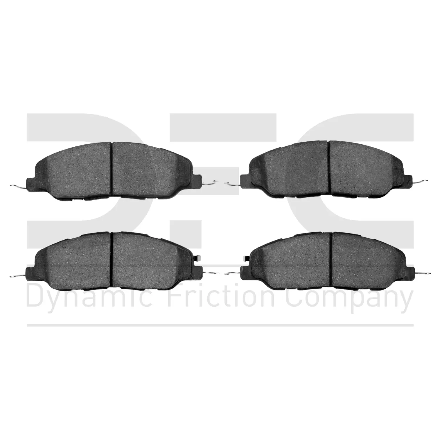 Dynamic Friction Company 5000 Euro Ceramic Brake Pads 1600-1463-00-Front Set For 2005-2014 Ford Mustang