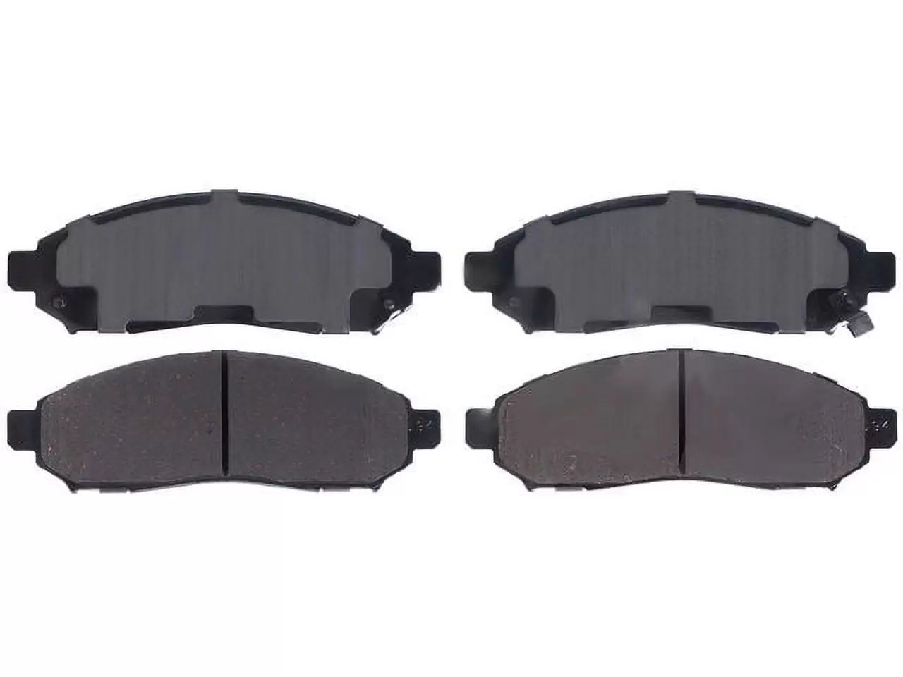 Front Brake Pad Set - Compatible with 2005 - 2024 Nissan Frontier 2006 2007 2008 2009 2010 2011 2012 2013 2014 2015 2016 2017 2018 2019 2020 2021 2022 2023