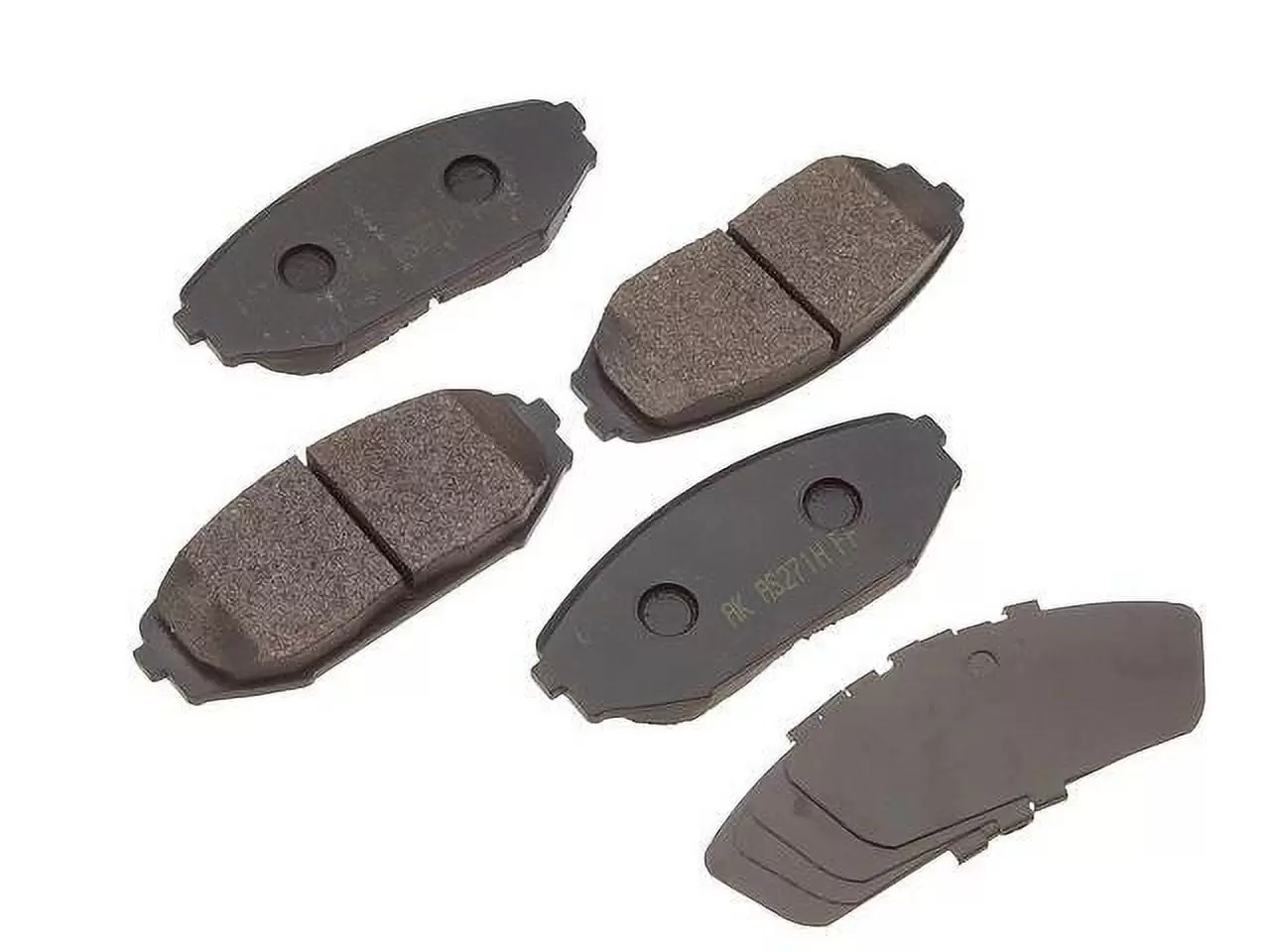 Front Brake Pad Set - Compatible with 2001 - 2002 Acura MDX