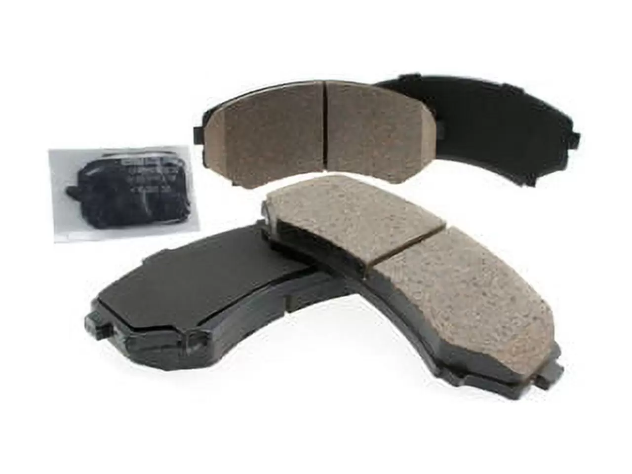 Front Brake Pad Set - Compatible with 2001 - 2006 Mitsubishi Montero 3.8L V6 2002 2003 2004 2005