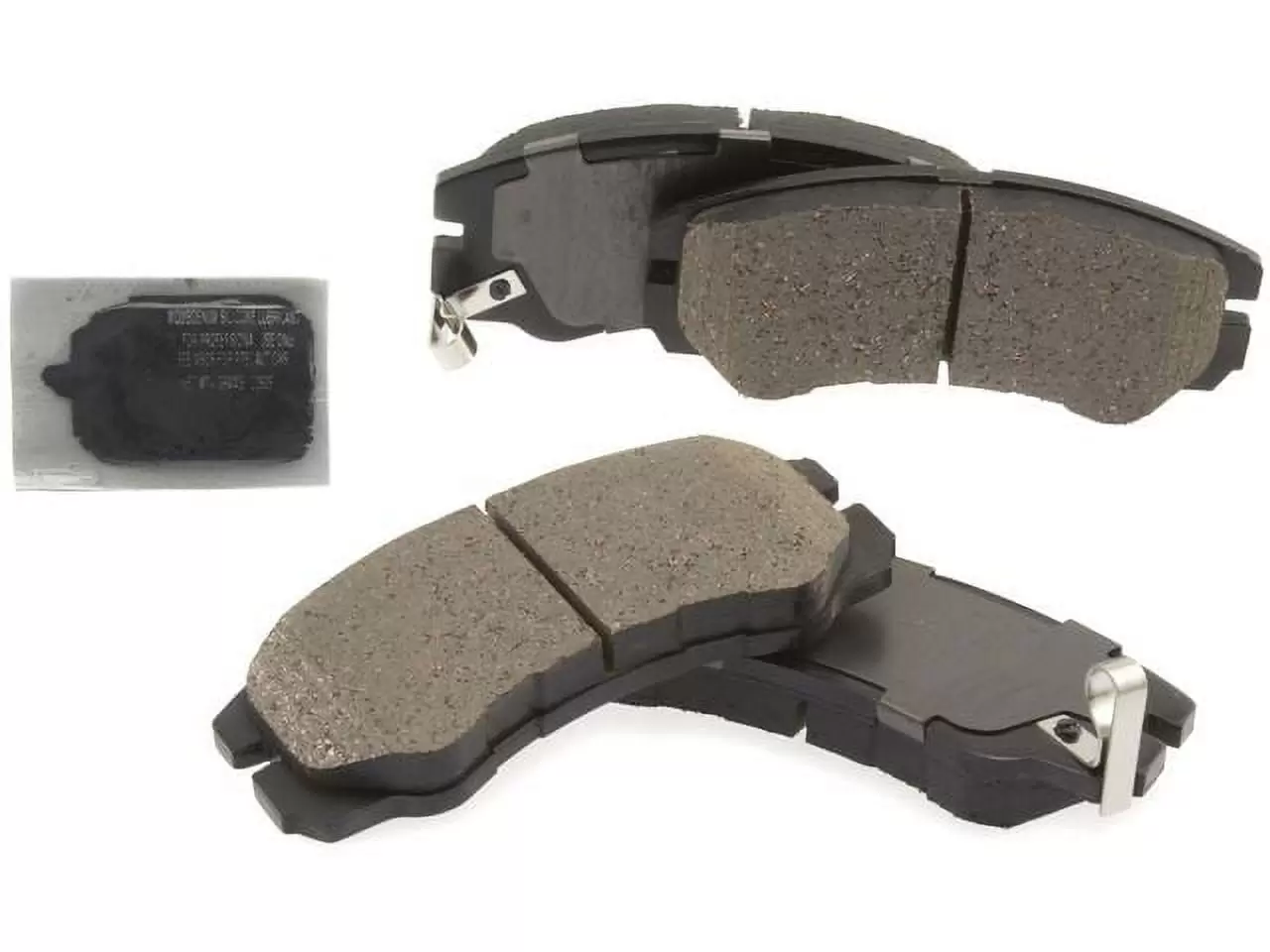 Front Brake Pad Set - Compatible with 2001 Isuzu Rodeo Sport