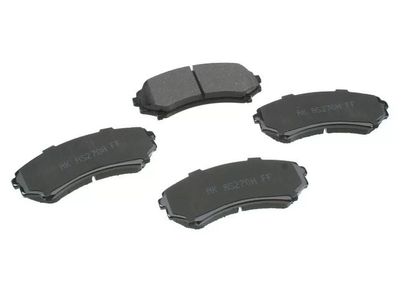 Front Brake Pad Set - Compatible with 2002 - 2004 Isuzu Axiom 2003