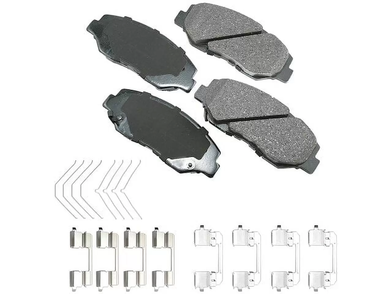 Front Brake Pad Set - Compatible with 2003 - 2011 Honda Element 2004 2005 2006 2007 2008 2009 2010