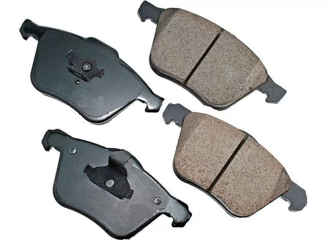 Front Brake Pad Set - Compatible with 2003 - 2014 Volvo XC90 2004 2005 2006 2007 2008 2009 2010 2011 2012 2013