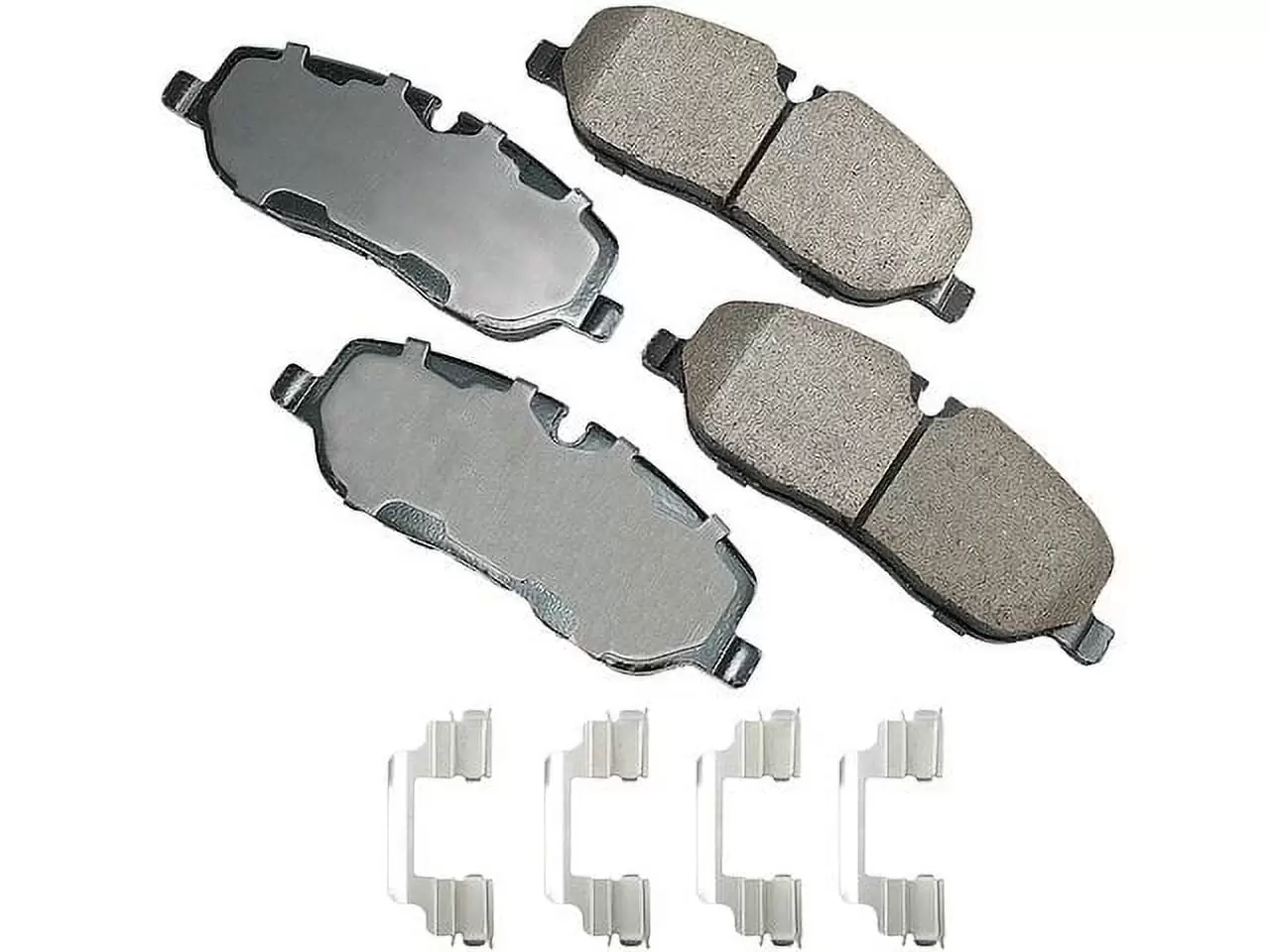 Front Brake Pad Set - Compatible with 2005 - 2009 Land Rover LR3 2006 2007 2008