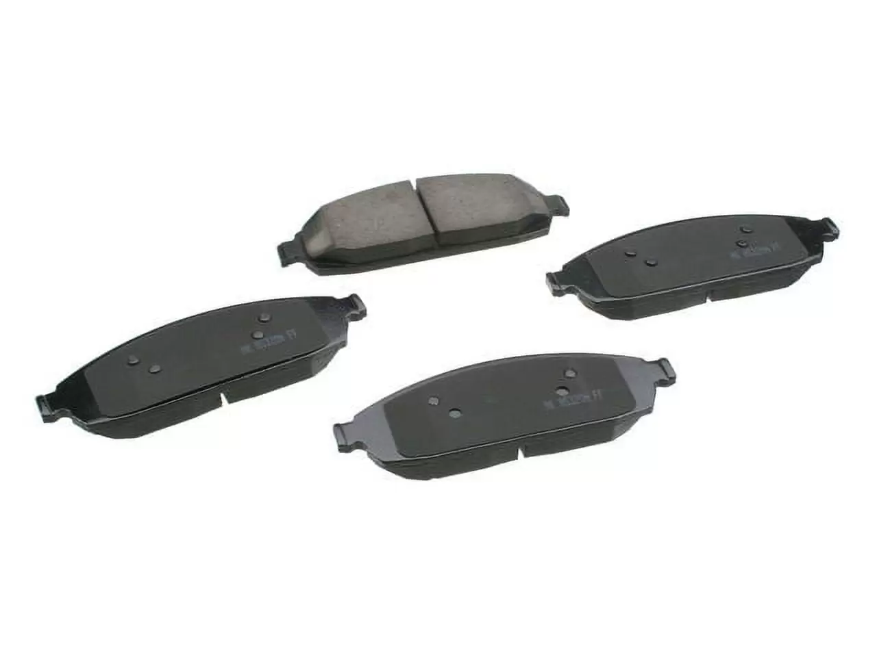 Front Brake Pad Set - Compatible with 2005 - 2010 Jeep Grand Cherokee 2006 2007 2008 2009