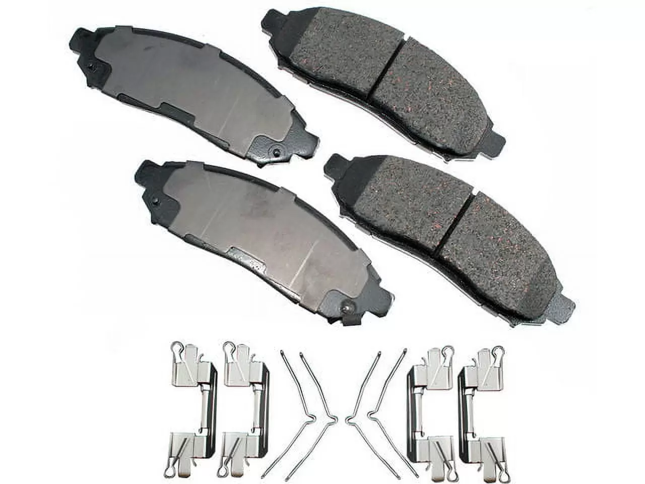 Front Brake Pad Set - Compatible with 2005 - 2015 Nissan Xterra 2006 2007 2008 2009 2010 2011 2012 2013 2014