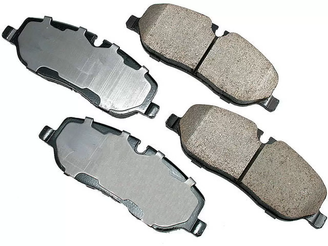 Front Brake Pad Set - Compatible with 2006 - 2007 Land Rover Range Rover Sport 4.4L V8 Naturally Aspirated