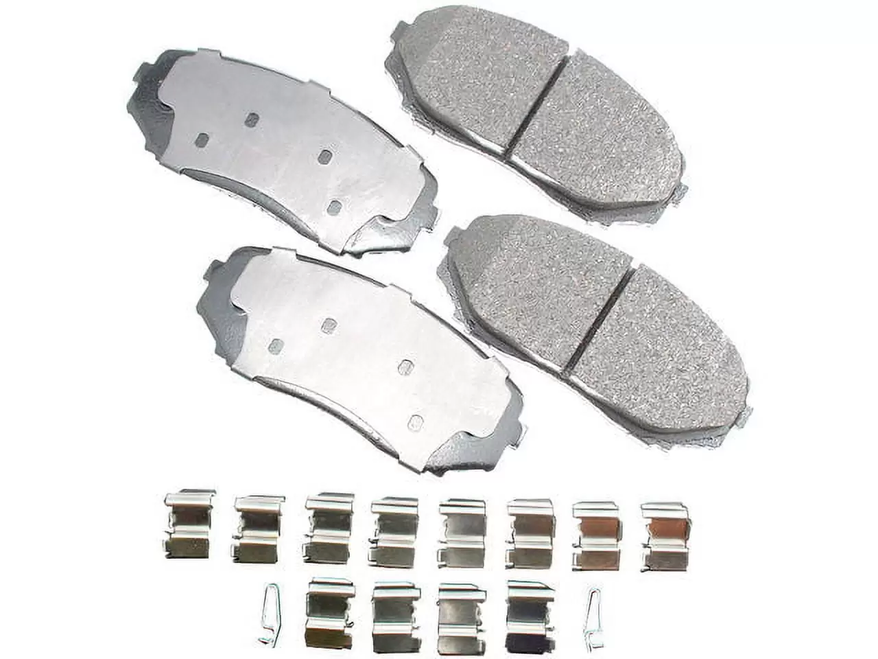 Front Brake Pad Set - Compatible with 2007 - 2015 Lincoln MKX 2008 2009 2010 2011 2012 2013 2014