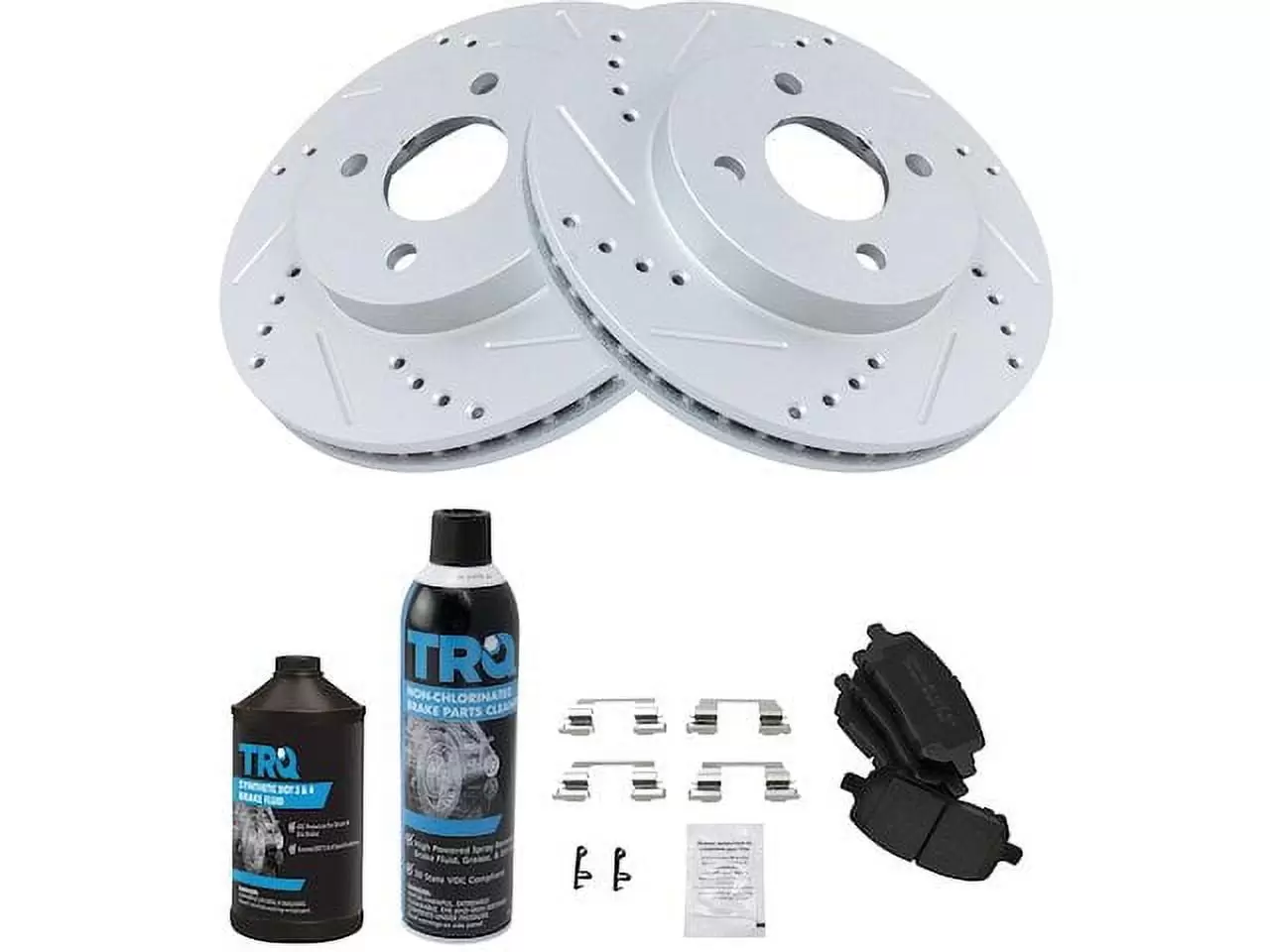 Front Brake Pad and Rotor Kit - Compatible with 2005 - 2010 Chevy Cobalt 2006 2007 2008 2009