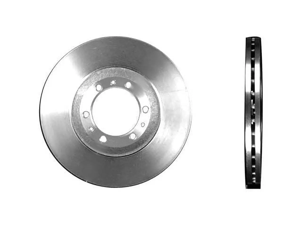 Front Brake Rotor - Compatible with 1994 - 2001 Honda Passport 1995 1996 1997 1998 1999 2000