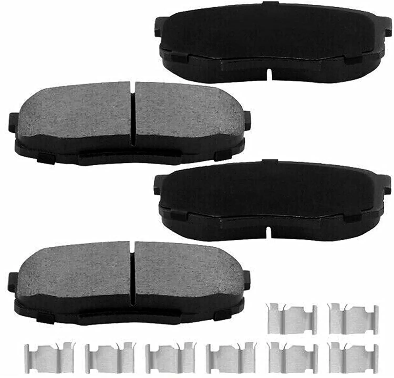 JADODE D1337 Rear Ceramic Brake Pads w/Hardware Kits Fits forCadillac CTS SRX. Chevrolet Camaro. Saab 9-4x-Low Dust Brake Pad 4pc Fits select: 2010-2015 CHEVROLET CAMARO LT