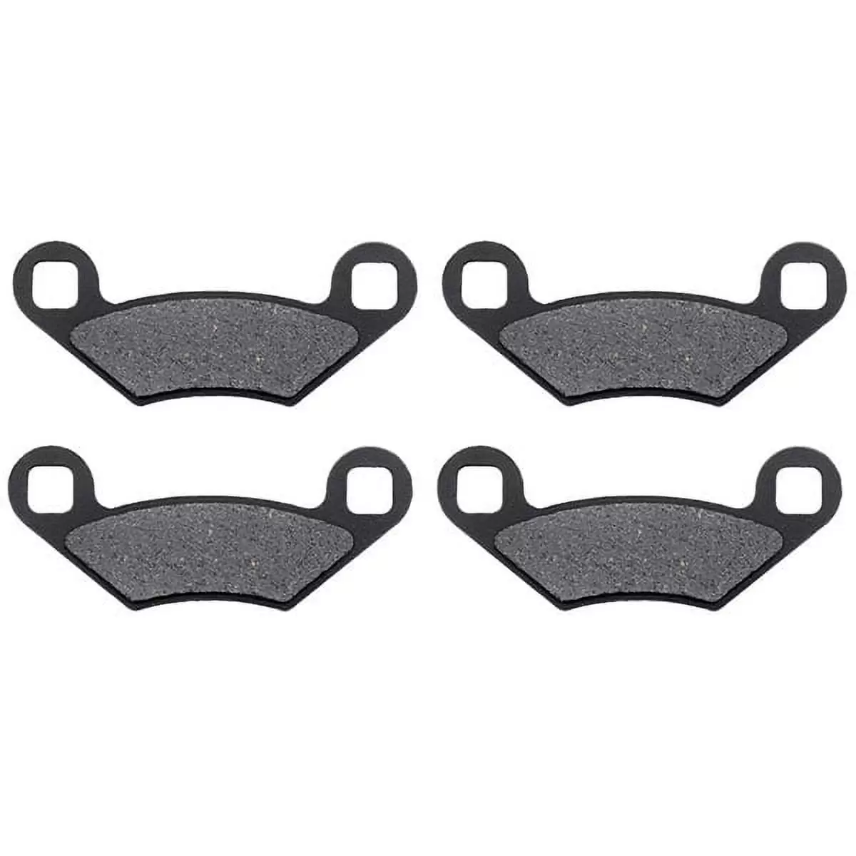 KMG Front Brake Pads Compatible with 1991-1992 Polaris 250 Big Boss 4X6 Middle Axle - Non-Metallic Organic NAO Brake Pads Set