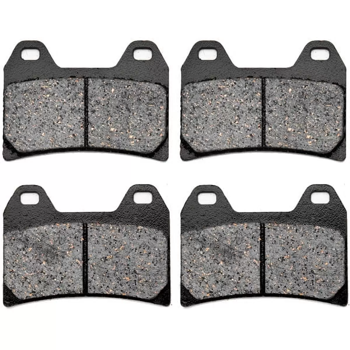 KMG Front Brake Pads Compatible with 2000 Ducati 748 R (2 pad caliper) - Non-Metallic Organic NAO Brake Pads Set