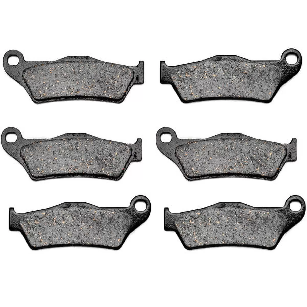 KMG Front + Rear Brake Pads Compatible with 2003-2008 Gas Gas HP 450 - Non-Metallic Organic NAO Brake Pads Set