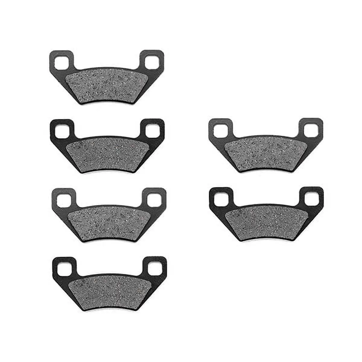 KMG Front + Rear Brake Pads Compatible with 2010-2011 Arctic Cat 1000 H2 MUDPRO - Non-Metallic Organic NAO Brake Pads Set