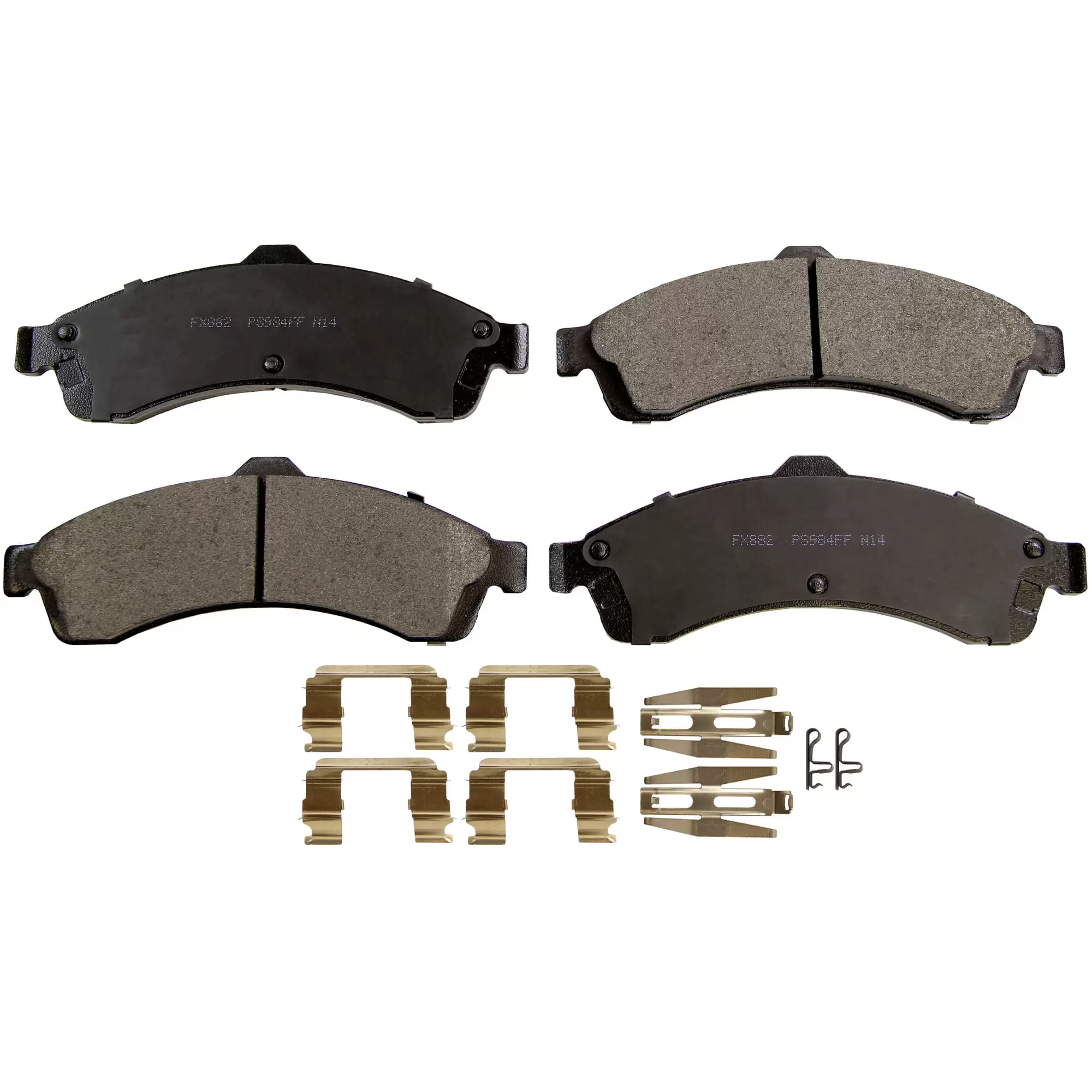 Monroe ProSolution Semi-Metallic Brake Pad FX882 Fits select: 2002-2005 CHEVROLET TRAILBLAZER. 2002-2005 GMC ENVOY