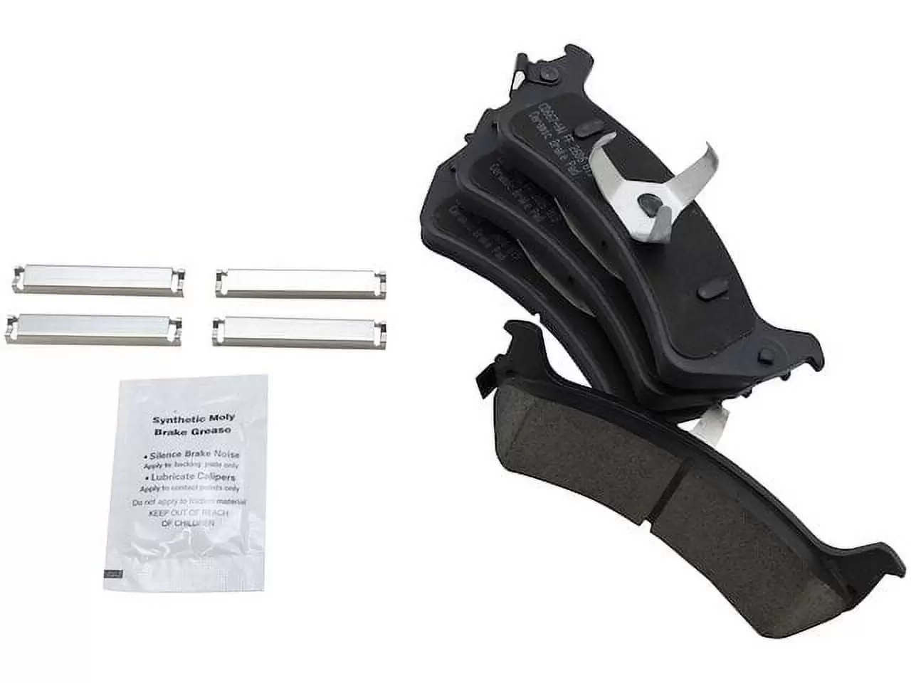 Rear Brake Pad Set - Compatible with 1995 - 2001 Ford Explorer 1996 1997 1998 1999 2000