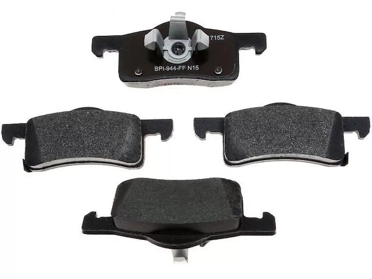 Rear Brake Pad Set - Compatible with 2003 - 2006 Lincoln Navigator 2004 2005