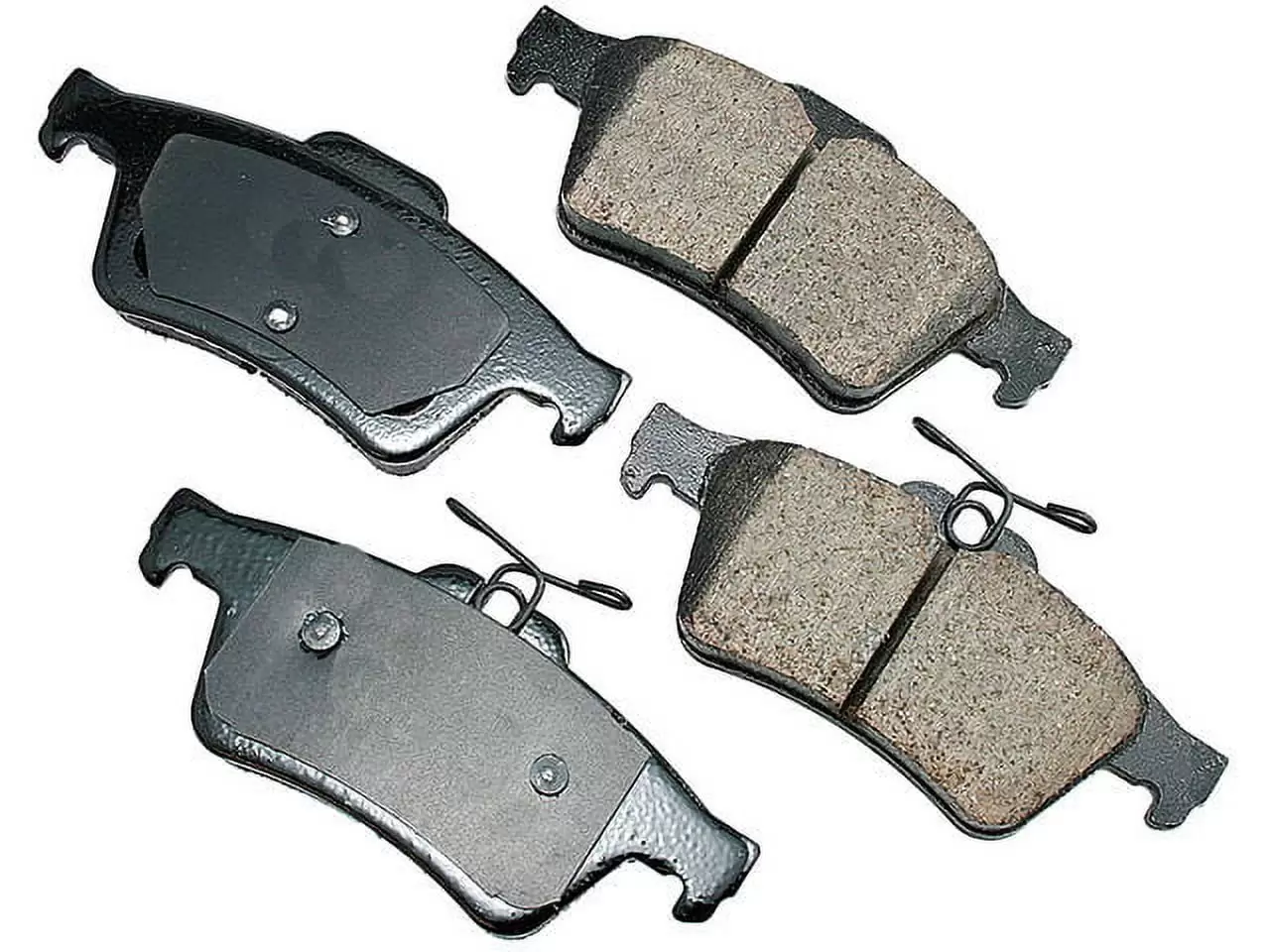 Rear Brake Pad Set - Compatible with 2013 - 2018 Ford Escape 2014 2015 2016 2017