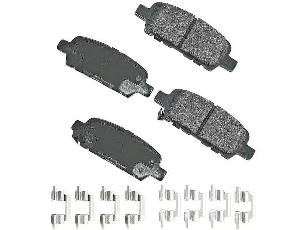 Rear Brake Pad Set - Compatible with 2013 - 2020 Nissan Pathfinder 2014 2015 2016 2017 2018 2019